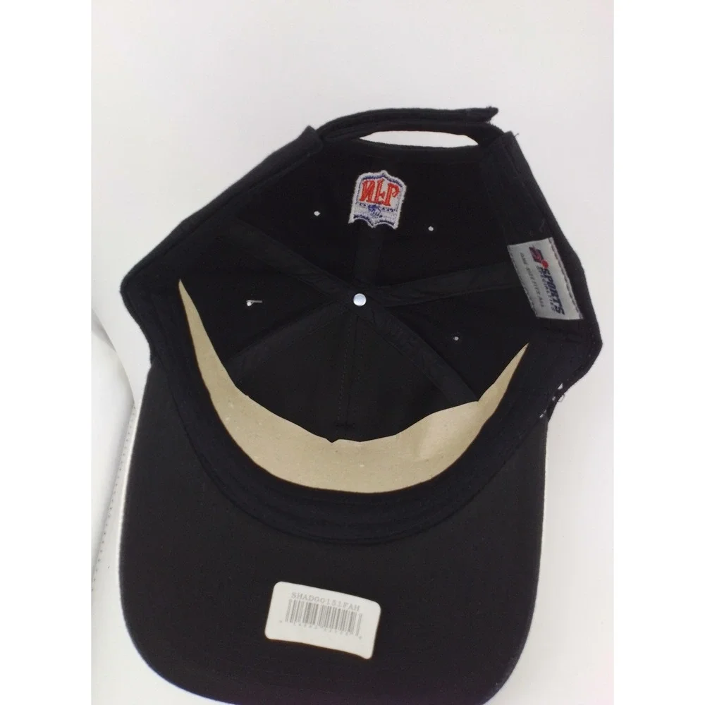 Vintage Sports Specialties Atlanta Falcons NFL Cap Mens Black White Sideline Hat